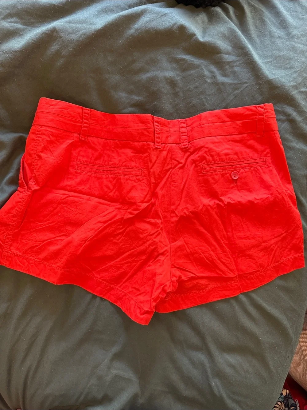 Bright orange Women's Casual Shorts